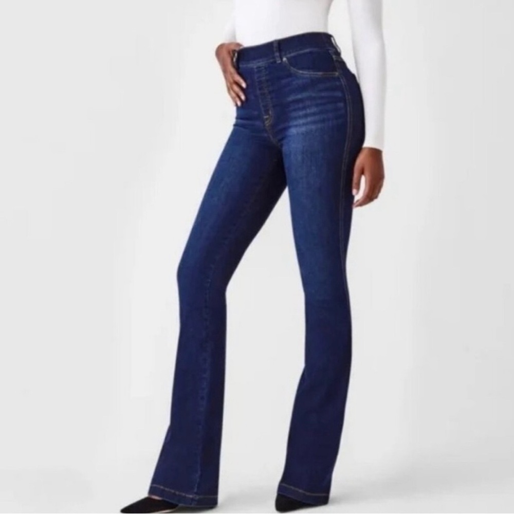 SPANX Clean Indigo Bootcut Trouser